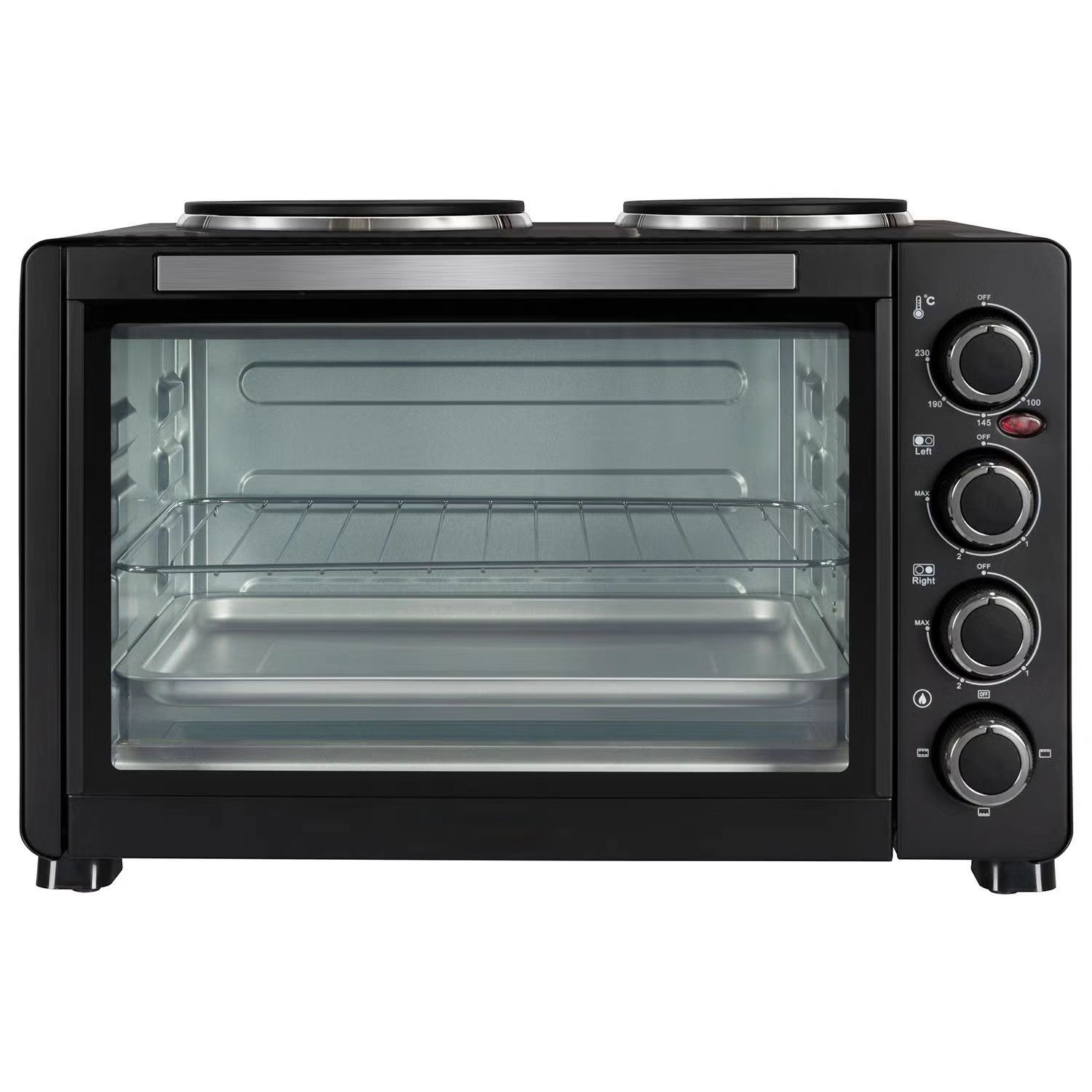 Oven with Dual Hotplates